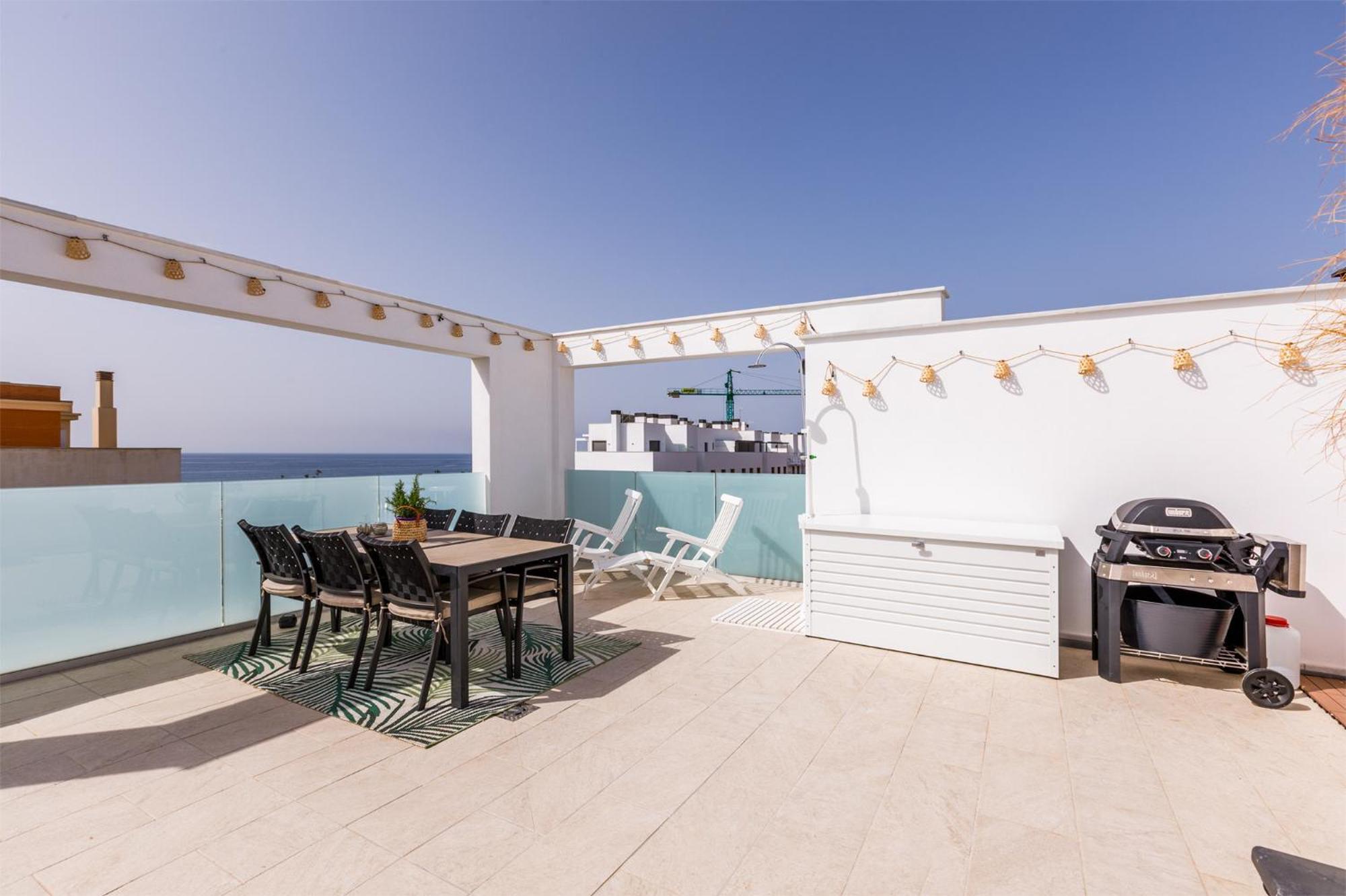 A&N Atico Vista Al Mar Apartment Torre Del Mar Luaran gambar