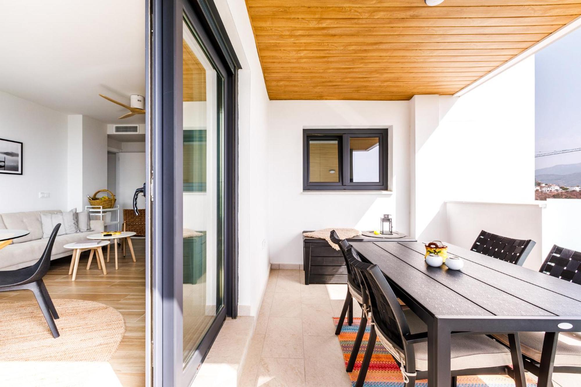 A&N Atico Vista Al Mar Apartment Torre Del Mar Luaran gambar