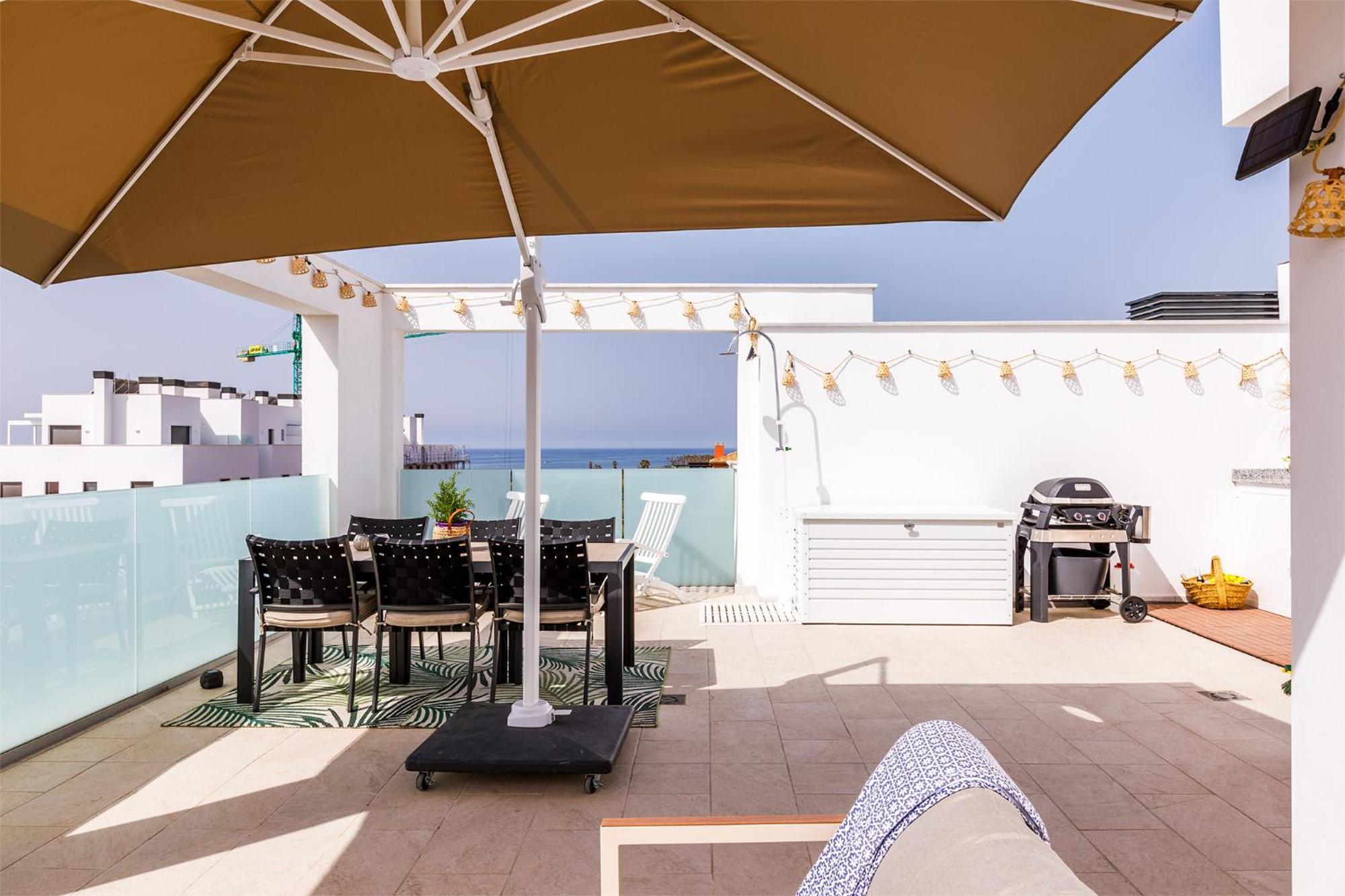 A&N Atico Vista Al Mar Apartment Torre Del Mar Luaran gambar