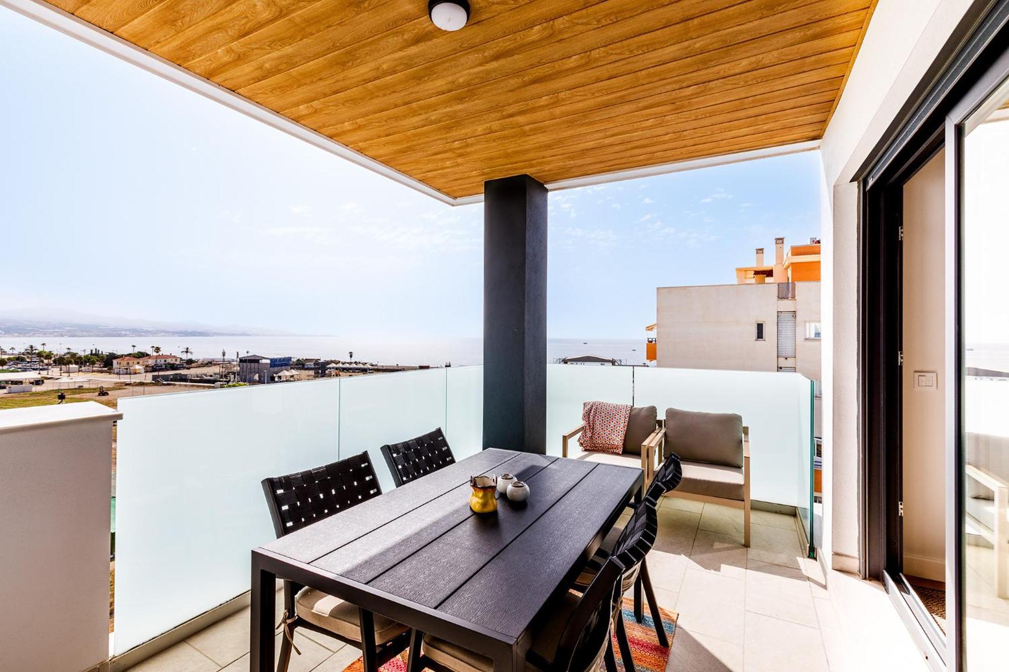 A&N Atico Vista Al Mar Apartment Torre Del Mar Luaran gambar