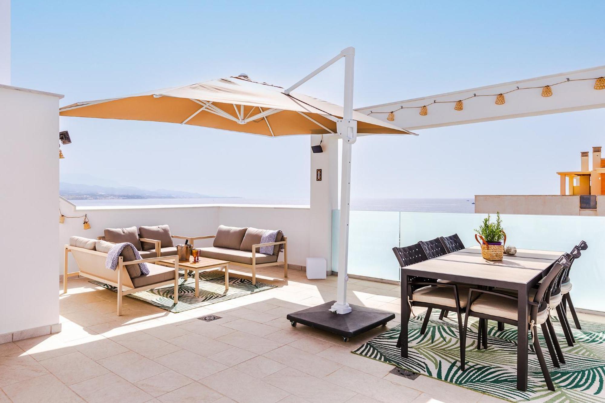 A&N Atico Vista Al Mar Apartment Torre Del Mar Luaran gambar
