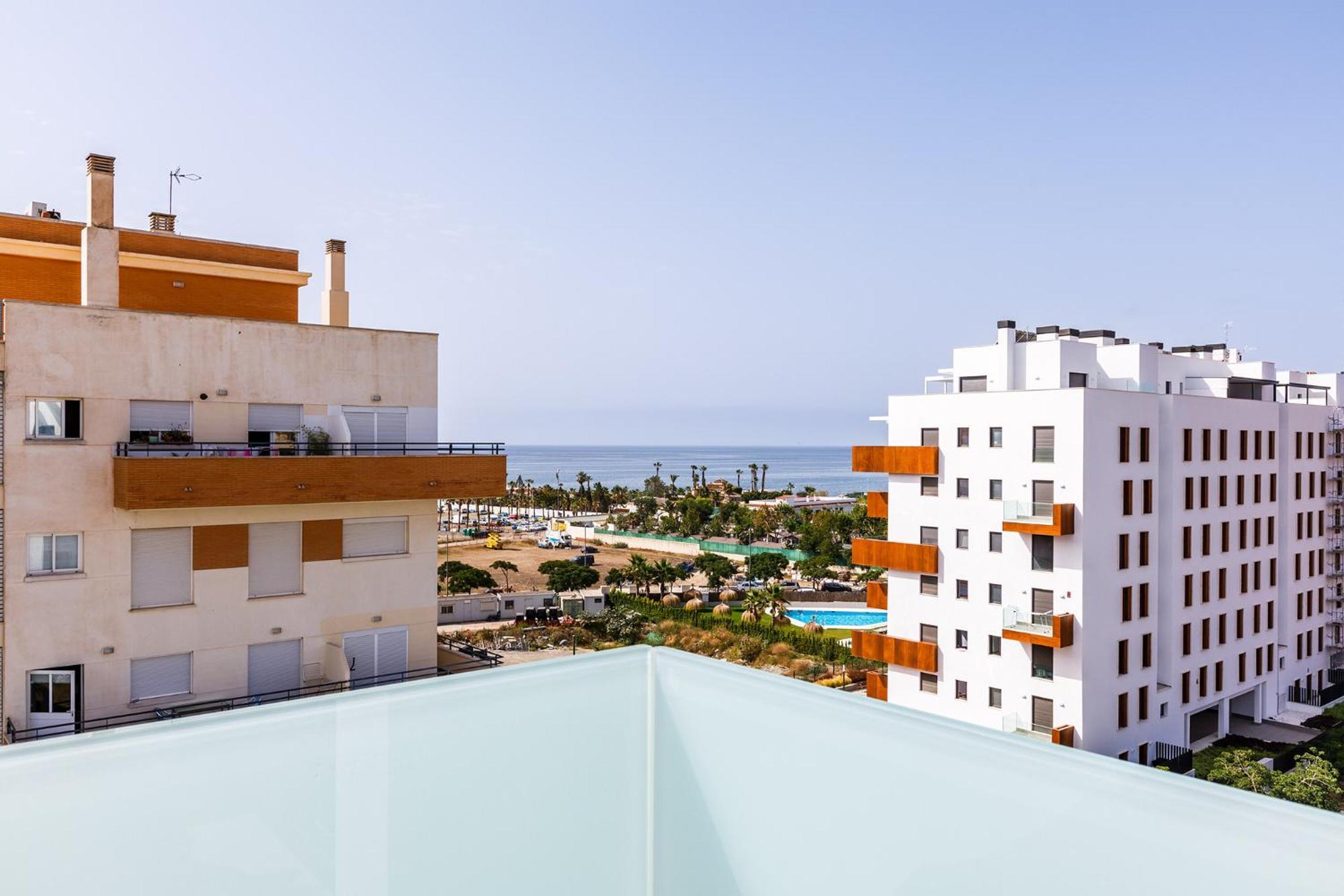A&N Atico Vista Al Mar Apartment Torre Del Mar Luaran gambar